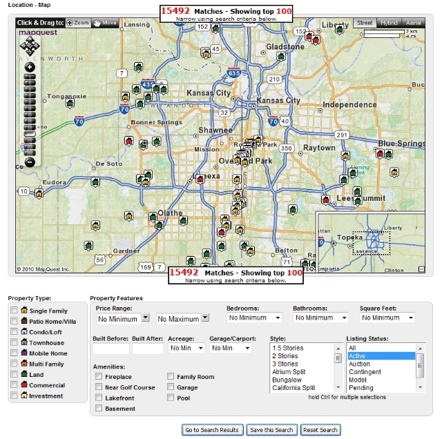 maps of kansas city. 2011 The Kansas City Area