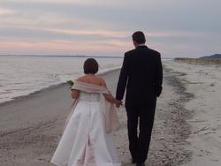 Bride & Groom on Daufuskie Beach