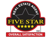 Five Star Real Estate Agent Satidfaction Award