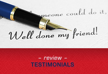 review testimonials