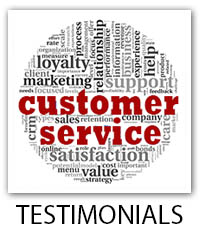 Testimonials and Client Reviews for Clear Lake, Seabrook, El Lago, League City, Kemah, Friendswood and surrounding areas