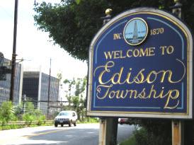 Welcome to Edison Township from route 27 - Your North Edison Realtor Team