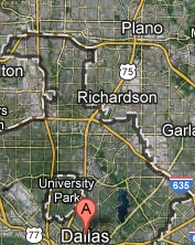 Search Dallas TX Area Listings by Map