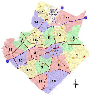 Gwinnett Schools Cluster Map