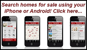 Search homes for sale on your mobile device