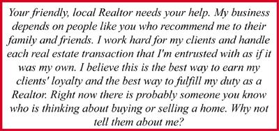 Your friendly, local Realtor needs your help!