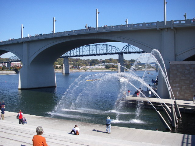 Chattanooga Waterfront During The Chattanooga Head Race