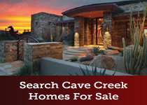 Search Cave Creek AZ homes for sale
