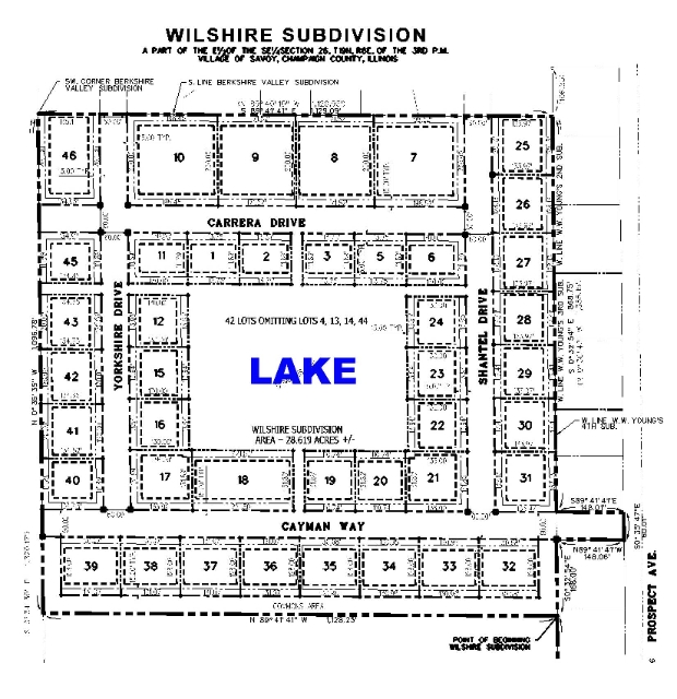 Wilshire Subdivision