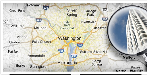Click to Search Properties in D.C.