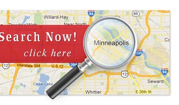 Minnesota Home Search by Map