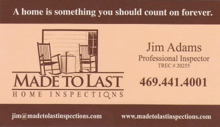 Made To Last Home Inspections - FireBoss Realty Preferred