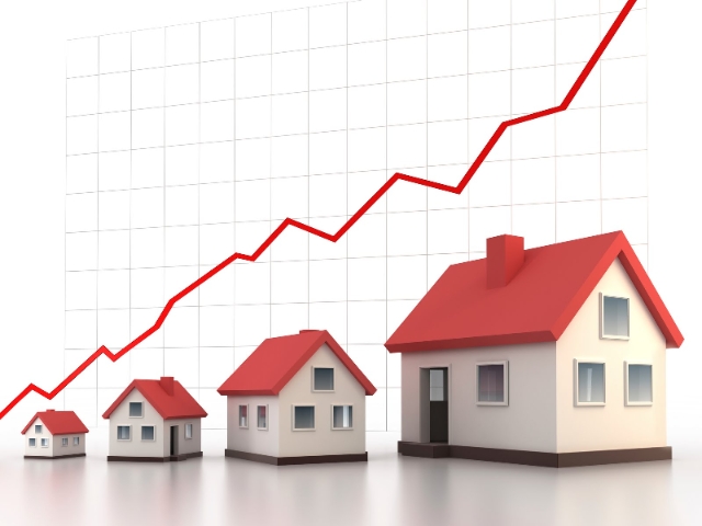 Investment Property upward graph