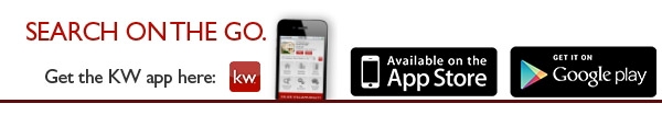 Search Homes on the Go, Download the new KW Mobile App