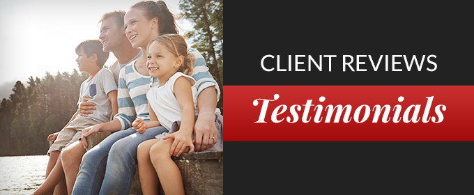 Client Reviews - Testimonials
