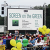 screen on the green graphic
