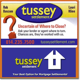 Tussey Settlement