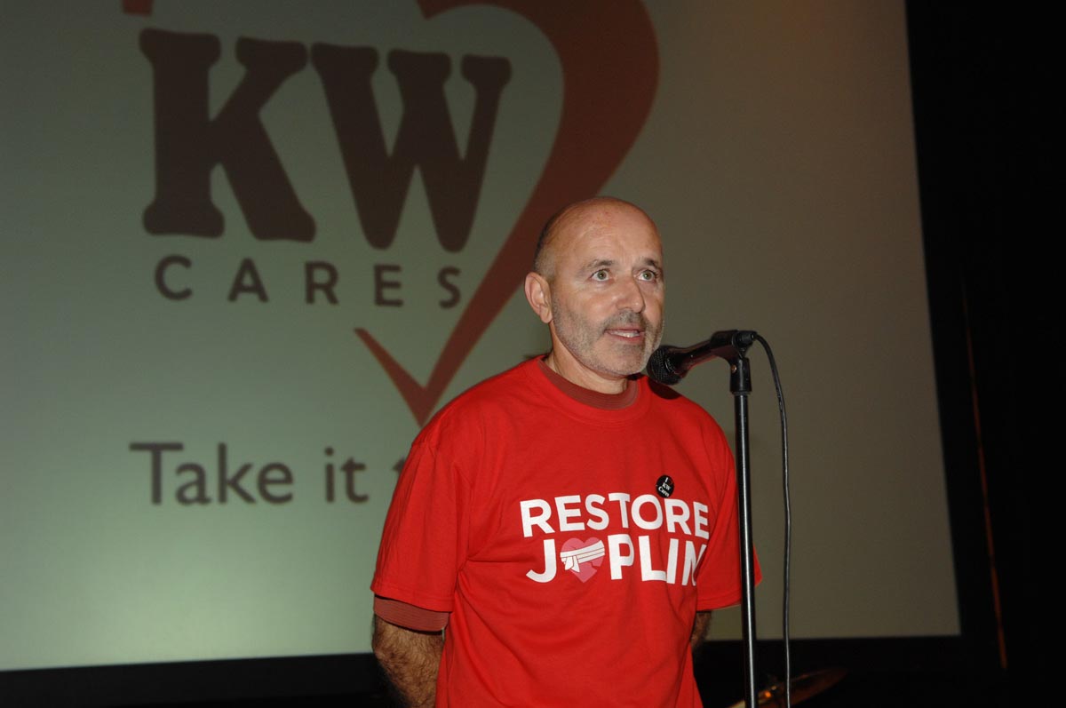 Mark Norton speaking at the celebration Mark Norton speaking at the celebration