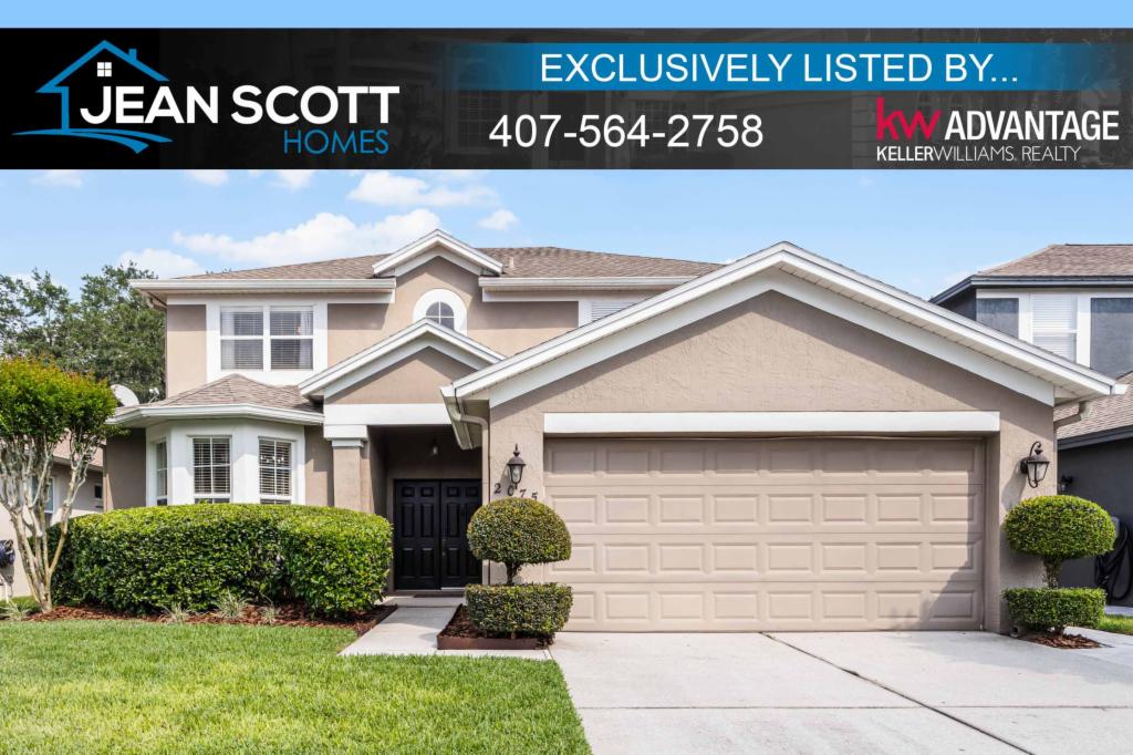 FOR THE MOST COMPLETE INFORMATION, INCLUDING VIDEO TOUR, AND TO SCHEDULE YOUR OWN PRIVATE SHOWING, CONTACT THE OFFICIAL LISTING REALTOR, JEAN SCOTT, AT 407-564-2758 or visit JeanScottHomes.com/2075EmeraldGreenCir -----Welcome to this spacious....